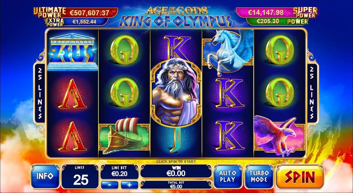 Age of the gods wheels of olympus